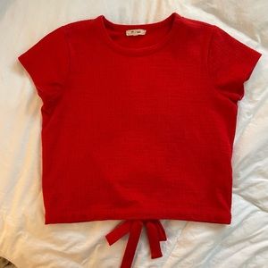 Red Madewell Top